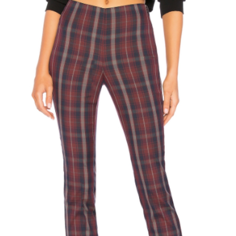 Rag & Bone Simone Plaid Pants